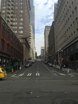 crosswalk in a city 