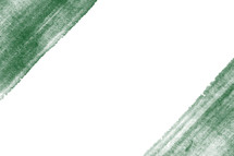 green watercolor lines in corners 