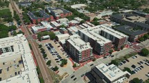 Aerial of Downtown Plano, Texas
