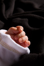 infant's hand