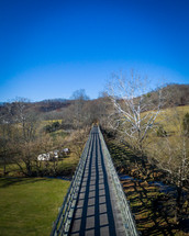 Creeper Trail Bridge in Virginia 