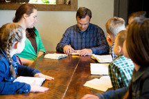 family Bible study 