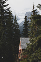 mountain cabin 