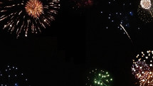 fireworks background 