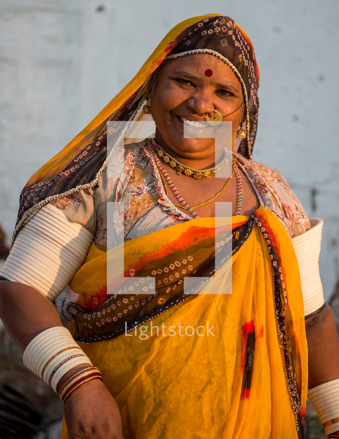 woman in India 