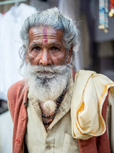 a man in India 