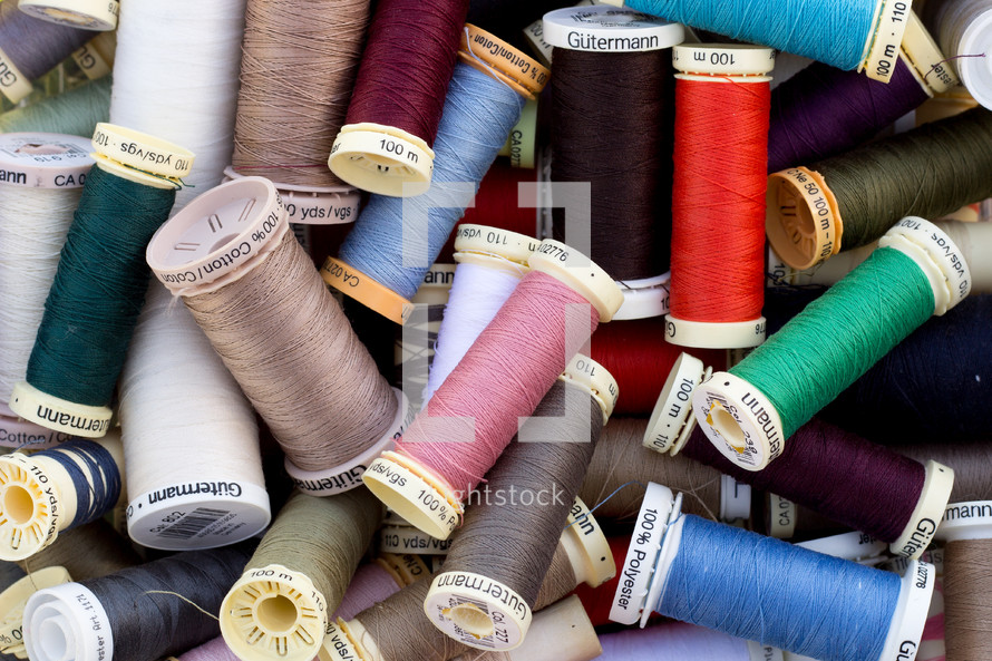 Assortment of Sewing Threads