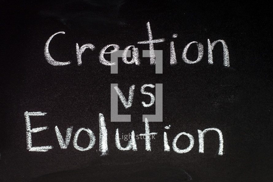 creationism vs evolution list 
