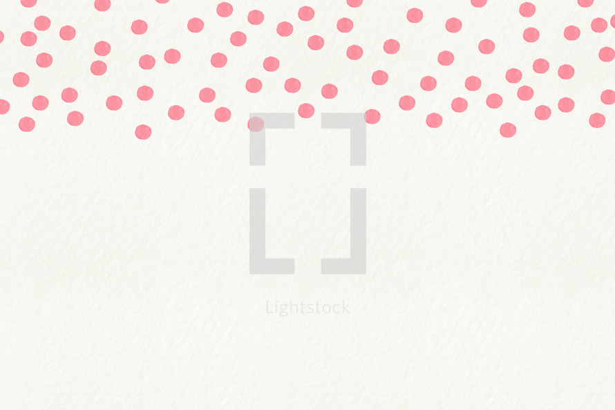 pink dot border 