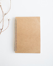 cover of a notebook 