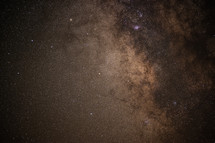 Close-up Image of the Milky Way Core, Utah, USA