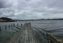 pier over water in Lysekil, Sweden