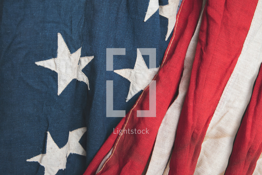 4th of July, Veteran's Day, Memorial Day, Flag Background Graphic