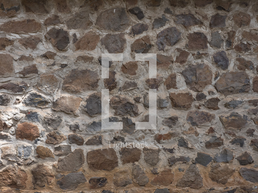 A rustic stone wall background