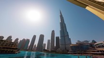 Burj Khalifa Tallest Skyscraper In The World In Dubai City