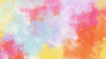 Colorful, abstract, watercolor texture - Spring or Easter background