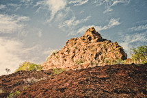rock peak in Teneriffa 