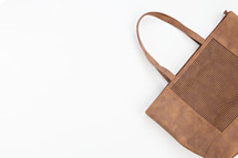 brown leather bag 