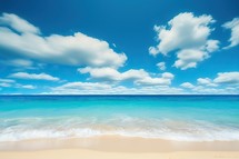 Landscape of Summer Tropical Beach