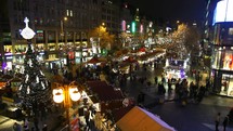 Christmas market in Prague 