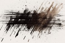 Grunge Brush Stroke on Old Paper Texture Background