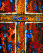 Justified and Sanctified Cross Painting
- appropriate for printing on canvas or paper and framing