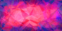 geometric pink and blue background 