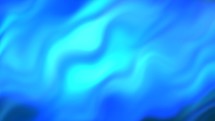 Blue wave Flow - Animated Background with Vibrant Wavy Lines and Glossy Surface