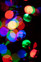 colorful bokeh lights