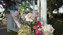 Wedding Venue florals and decor