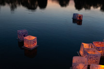 water lanterns 