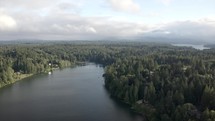 Drone footage of Puget Sound