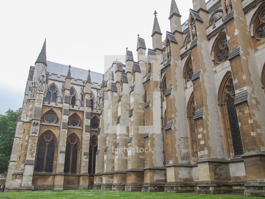 Westminster Abbey church in London