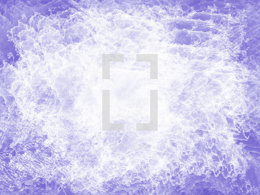 white splashy paint effect on purple - abstract design