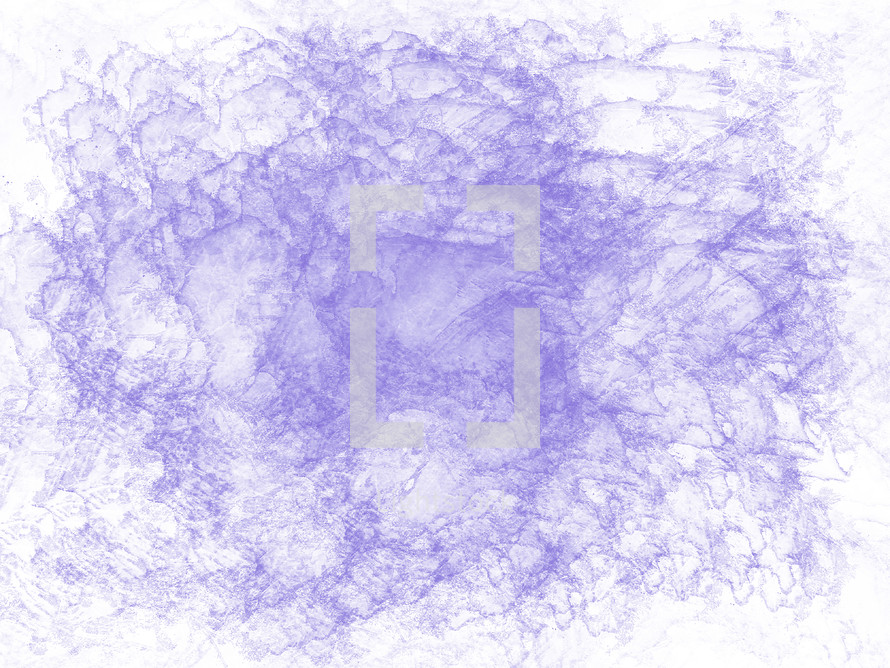 splotchy purple paint texture on white background
