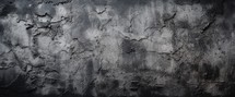 Old grunge concrete wall with cracks and scratches, panoramic background