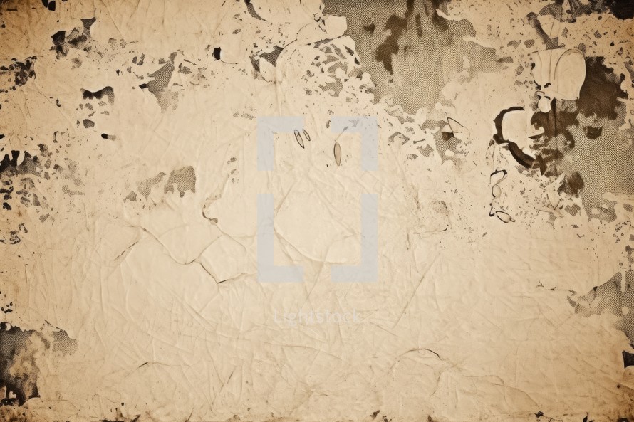 Old Distressed Paper Texture Background