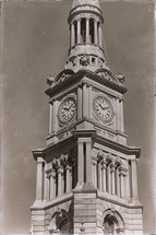 antique clock tower 