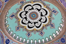 Suleyman Mosque ornate dome