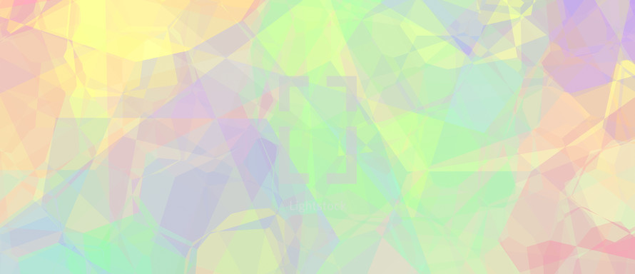 pastel sun geometric shapes background