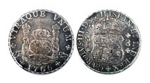 Spanish Silver dollar 