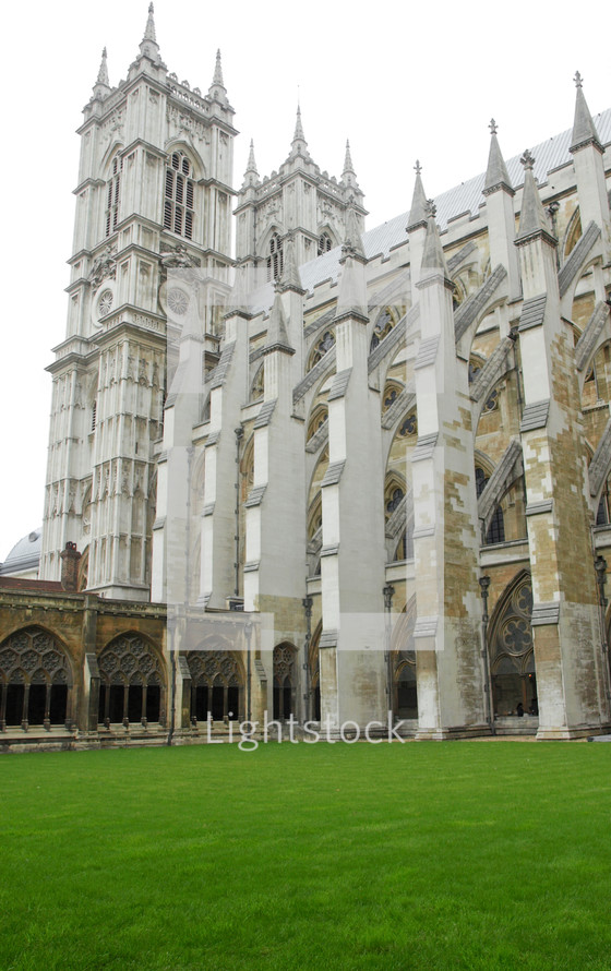 Westminster Abbey church in London