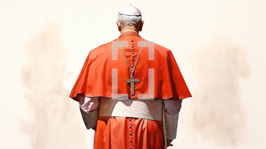The Pope In Red Dress 