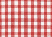 chequered red and white fabric texture useful as a background