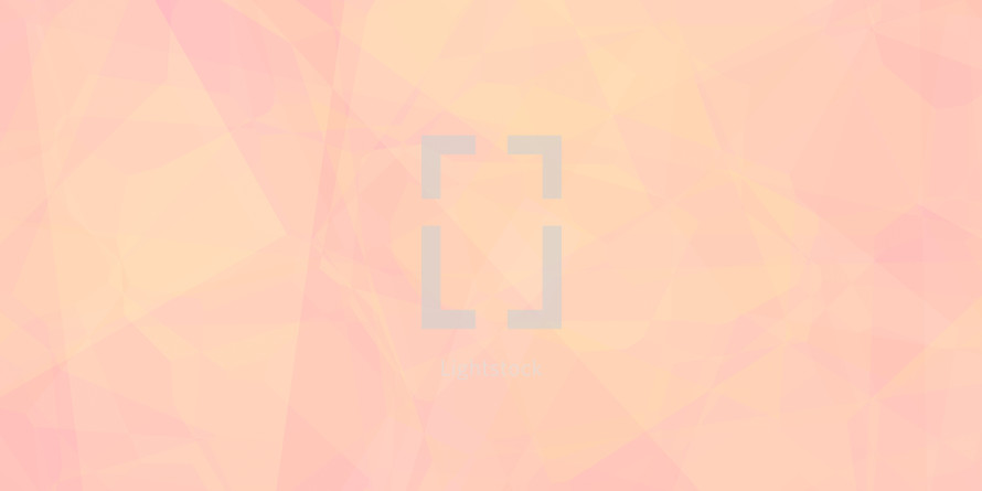 subtle polygon background in peach hues