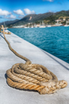rope on a vessel 