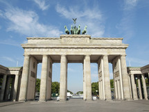 Brandenburger Tor (Brandenburg Gates) in Berlin, Germany