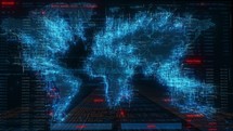 Cyber World Map
