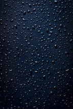 water droplets on dark background 