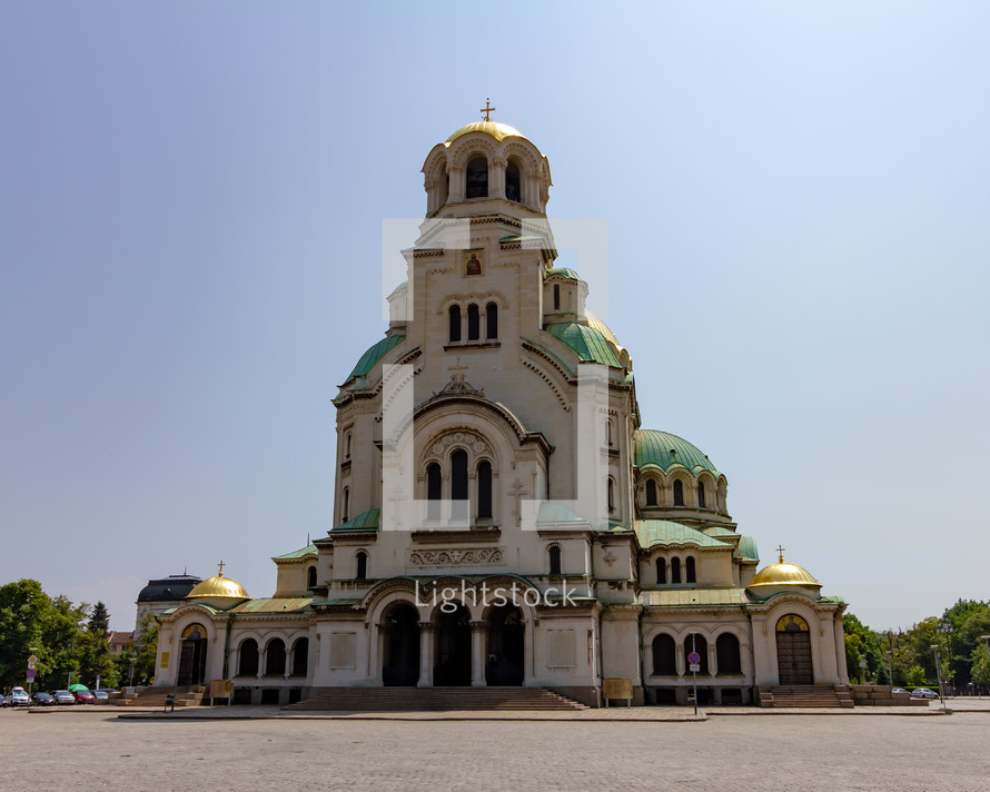 One of the largest orthodox cathedrals in the world, Saint Alexander Nevsky is a popular landmark in Sofia, Bulgaria